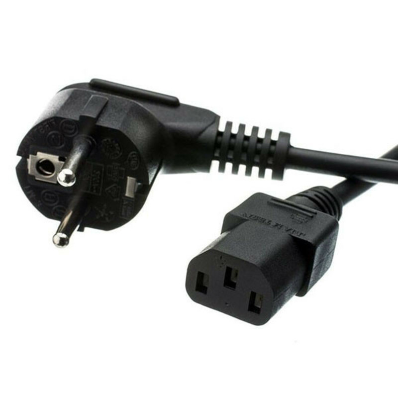 کابل برق سه پین منبع تغذیه کامپیوتر انزو مدل ENZO 3x0.75 طول 1.5 متر