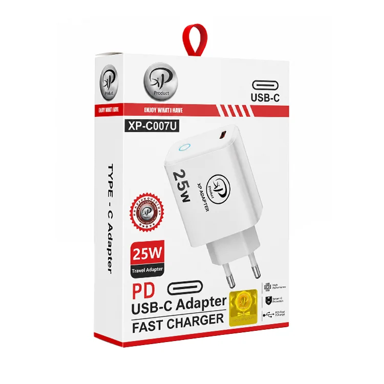شارژر دیواری XP مدل U007 فست شارژ