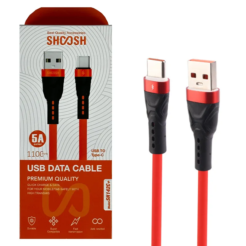 کابل تایپ سی مدل+ SH142C برند SHOOSH
