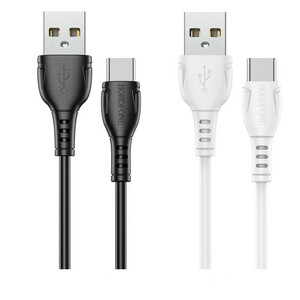 کابل شارژ تایپ سی بروفون مدل BX51 طول 1 متر