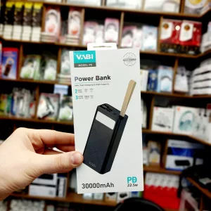 پاوربانک 30000 وابی  22.5 وات VABI P6
