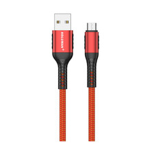 کابل تبدیل USB به MicroUSB کلومن پلاس مدل +K9 طول 1.5 متر