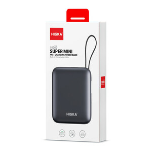 پاوربانک هیسکا مدل HP-131PD ظرفیت 10000 میلی آمپر ساعت