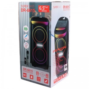 اسپیکر بلوتوثی قابل حمل سوپر باس مدل DR-6615