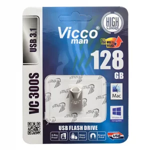 فلش مموری 128 گیگ VICCOMAN مدل 0.VC 341S USB3