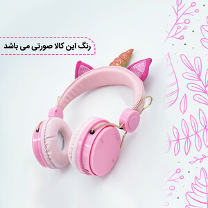 هدفون بلوتوثی مدل AH-805 طرح یونیکورن