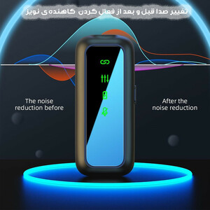 میکروفون بی‌سیم یقه‌ای SX6 Dual تایپ سی