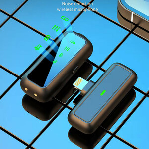 میکروفون بی‌سیم یقه‌ای SX6 Dual تایپ سی