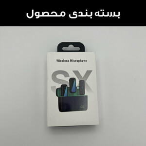 میکروفون بی‌سیم یقه‌ای SX6 Dual تایپ سی
