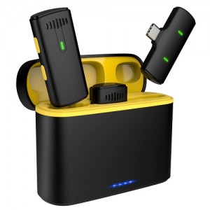 میکروفن وایرلس ۲عددی K10 Dual Type-C