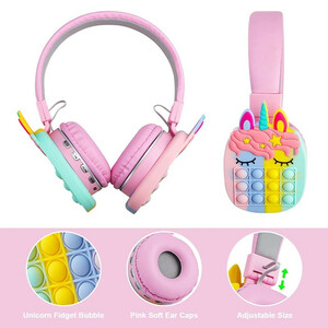 هدفون بی سیم مدل کت ایر کد AH-806H