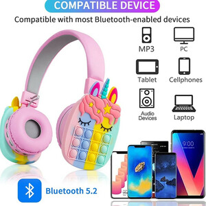 هدفون بی سیم مدل کت ایر کد AH-806H