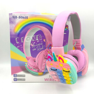 هدفون بی سیم مدل کت ایر کد AH-806H