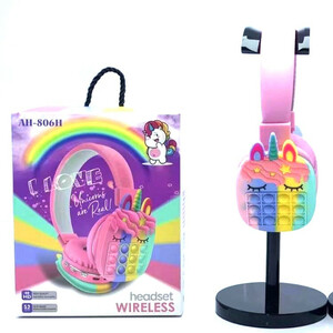 هدفون بی سیم مدل کت ایر کد AH-806H