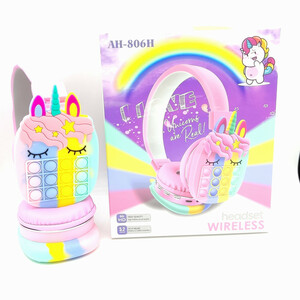 هدفون بی سیم مدل کت ایر کد AH-806H