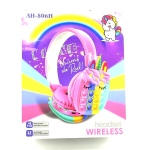 هدفون بی سیم مدل کت ایر کد AH-806H