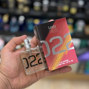 عطر جیبی مردانه لزلی مدل مولکول 022 حجم 25 میلی لیتر