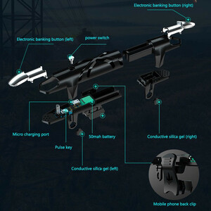 دسته بازی مدل G5 Battery