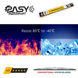 تیغه برف پاک کن پاسیکو سایز 26*16مدل P1607 مناسب برای پژو 206 بسته 2 عددی