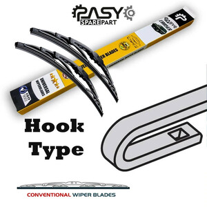 تیغه برف پاک کن پاسیکو مدل P1601 مناسب برای پراید بسته 2 عددی