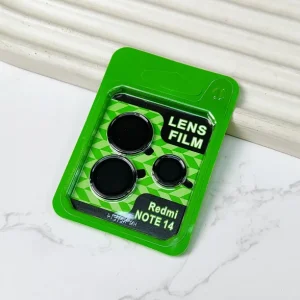 محافظ لنز مدل فلزی شابلون دار مناسب برای گوشی موبایل شیائومی Redmi Note 14