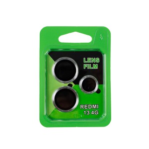 محافظ لنز مدل فلزی شابلون دار مناسب برای گوشی موبایل شیائومی Redmi Note 14