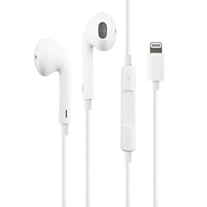 هندزفری با سیم اپل مدل EarPods کانکتور لایتنینگ اصل
