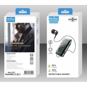 هندزفری تک گوش بلوتوث سیمی clip-on مدل K56