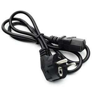 کابل برق سه پین منبع تغذیه کامپیوتر انزو مدل ENZO 3x0.75 طول 1.5 متر