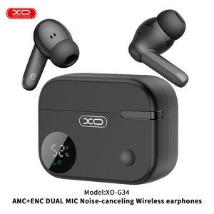 ایرپاد و هندزفری بلوتوثی ایکس او مدل XO-G34 ANC+ENC DUAL MIC