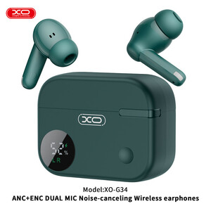 ایرپاد و هندزفری بلوتوثی ایکس او مدل XO-G34 ANC+ENC DUAL MIC