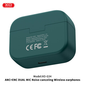 ایرپاد و هندزفری بلوتوثی ایکس او مدل XO-G34 ANC+ENC DUAL MIC