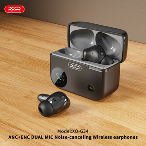ایرپاد و هندزفری بلوتوثی ایکس او مدل XO-G34 ANC+ENC DUAL MIC