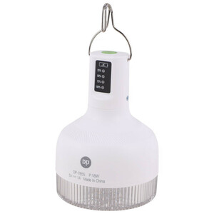 چراغ آویز چادر دی پی مدل DP-7855 18W با نور مهتابی