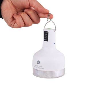 چراغ آویز چادر دی پی مدل DP-7855 18W با نور مهتابی