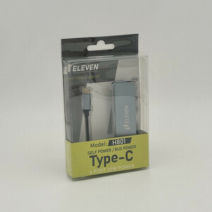 هاب 4 پورت USB 2.0 پورت ایلون مدل TYPE-C H801