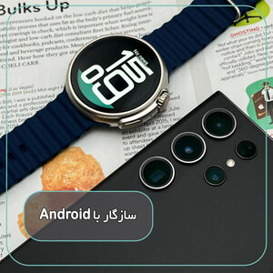 ساعت هوشمند 47 میلی متر وونک مدل Z13 Ultra با بند سیلیکون
