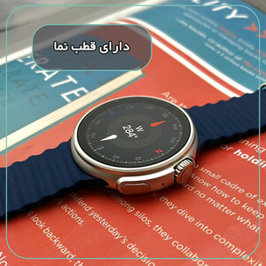ساعت هوشمند 47 میلی متر وونک مدل Z13 Ultra با بند سیلیکون
