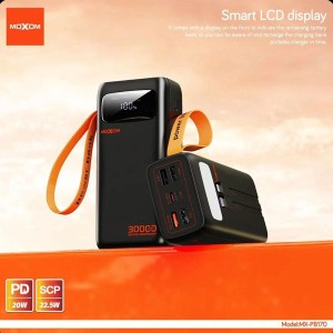 پاوربانک 30000 میلی آمپر ساعت موکسوم Moxom MX-PB170