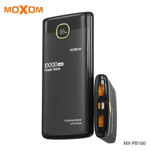پاوربانک فست شارژ 10000 MOXOM MX-PB160