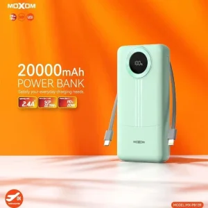 پاوربانک فست شارژ 20000 MOXOM MX-PB139