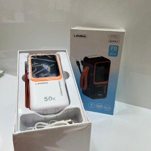 پاوربانک 66 وات ال سی مدل XT50A ظرفیت 50000 میلی آمپرساعت