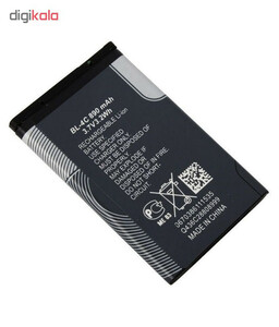 باتری موبایل مدل BL-4C ظرفیت 890 میلی آمپر ساعت مناسب برای گوشی موبایل نوکیا 4c