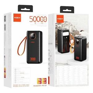 پاوربانک فست شارژ 50000 MOXOM MX-PB169
