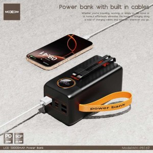 پاوربانک فست شارژ 50000 MOXOM MX-PB169