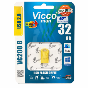 فلش مموری ویکومن مدل vc200  ظرفیت 32گیگابایت