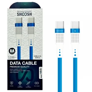 کابل شارژ pvc فست شارژ Type-c to Type-c مدل +145C از برند SHOOSH
