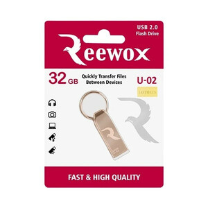 فلش مموری ریوکس مدل U-02 ظرفیت 32 گیگابایت بارابط Usb2.0