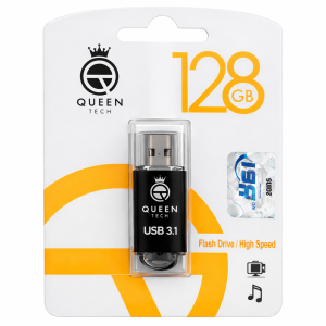 فلش مموری کوئین تک مدل QUICK USB3.1 ظرفیت 128 گیگابایت