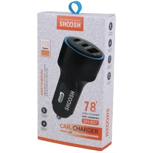 شارژر فندکی شوش 78 وات SHOOSH SH-807